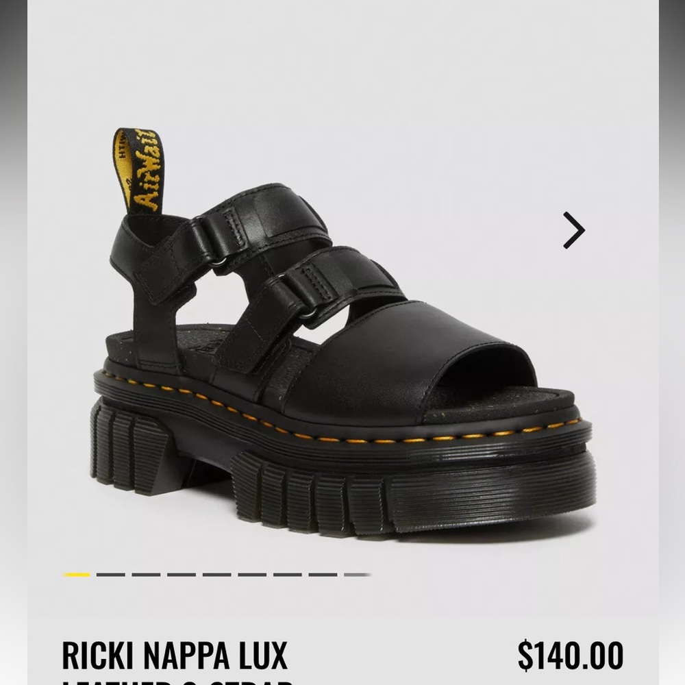 Dr. Martens platform sandals size 8